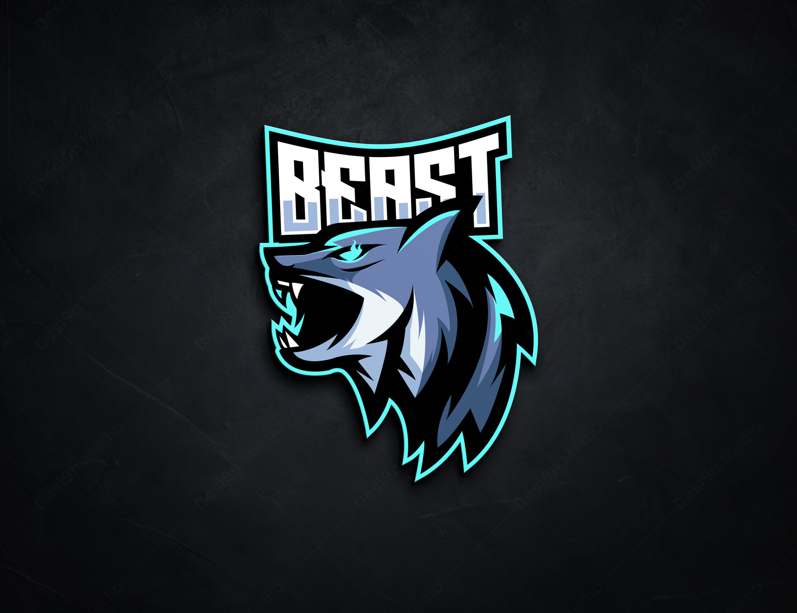 Beast Gaming Mascot Logo